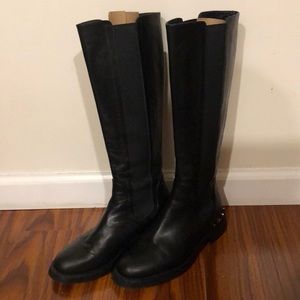 MALO black leather boots